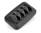 2 Pcs Silicone Cable Holder for Charging Cable - Black