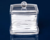 Acrylic Clear Cotton Swab Holder