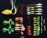Fishing Lures Set 109 Pcs Fishing Baits Kit Set with Fishing Tackle Box