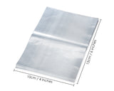 Shrink Wrap Bags 500 Pieces PVC Heat Shrink Bags Clear Heat Shrink Wrap
