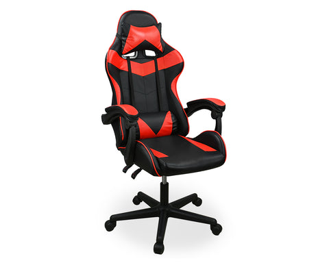 Gaming Chair Office Chair with Headrest and Lumbar Pillow - Red