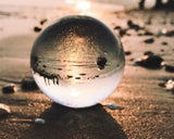 Crystal Sphere Glass Ball 2.36 Inch - Transparent