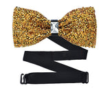 Luxurious Shinning Wedding Bow Tie for Men Set of 2