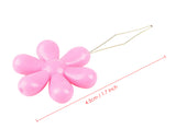 Needle Threaders 20 Pieces Flower Shaped Plastic Hand Sewing Kit