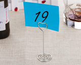 Heart Shape Place Card Holders 12 pieces Photo Holder Stand