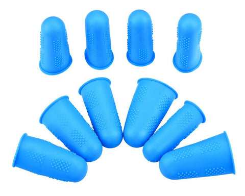 Finger Caps 12 Pieces Silicone Finger Protectors for Hot Glue