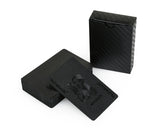 Cool Black Foil Poker Playing Cards