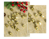 Jingle Bells 300 Pieces 0.5 Inches Craft Bells for DIY Crafts - Gold
