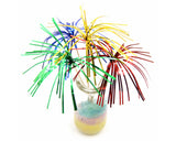 Foil Frill Firework Cupcake Topper 100 Pieces Party Cake Decorations