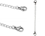 Stainless Steel Necklace Extenders Set of 10 Bracelets Chain - Sliver and Gold