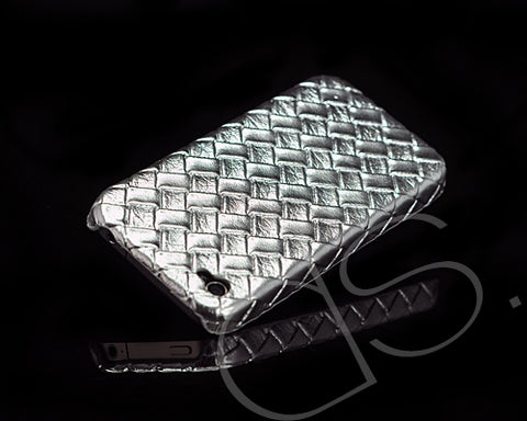 Amano Series iPhone 4 and 4S Leather Case - Silver