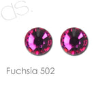 Fuchsia 502 Flatback Crystal Rhinestones