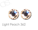 Light Peach 362 Flatback Crystal Rhinestones