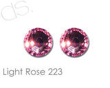 Light Rose 223 Flatback Crystal Rhinestones