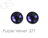 Purple Velvet 277 Flatback Crystal Rhinestones