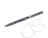 Leopardo Blossomed Swarovski Crystallized Long Ball Pen