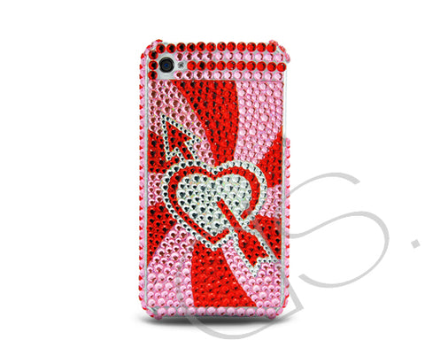 Decora Series iPhone 4 and 4S Crystal Case - Cupid Arrow