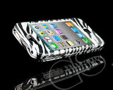 Grafiche Series Full Protection iPhone 4 and 4S Case - Zebra Black