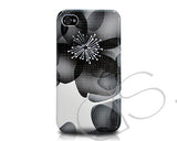 Inflore Series iPhone 4 and 4S Case - Black