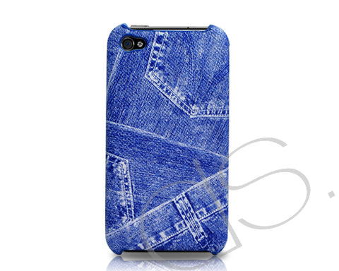 Jeans Series iPhone 4 and 4S Case - Blue