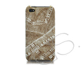 Jeans Series iPhone 4 and 4S Case - Brown