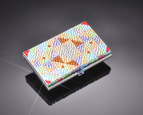 Anomaly Bling Swarovski Crystal Card Case