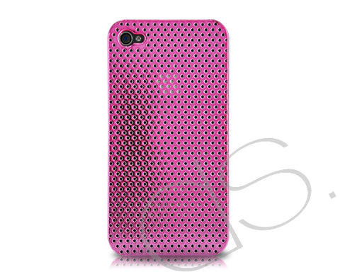 Perforated Series iPhone 4 and 4S Case - Electro Pink