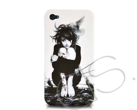 Peri Series iPhone 4 and 4S Case - Black and White