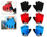 1 Pair Outdoor Sports Gloves Breathable Cycling Fingerless Gloves