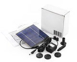 Solar Fountain with Water Pump and 1.2W Solar Panel