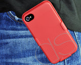 Rigorous Series iPhone 4 and 4S Case - Red