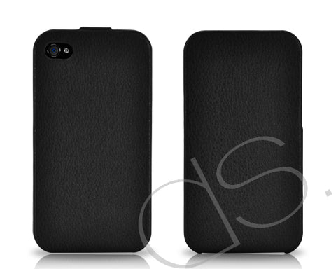 Simplism Series iPhone 4 and 4S Flip Case - Black