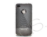 Swirling Series iPhone 4 and 4S Silicone Case - Transparent