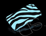 Zebra Series iPhone 4 and 4S Case - Blue