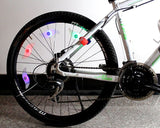 6 Pcs Colorful LED Water Resistant Bike Wheel Light