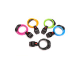 2 Feet Bicycle Resettable Combination Spiral Cable Lock - Black