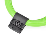 2 Feet Bicycle Resettable Combination Spiral Cable Lock - Green