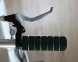 Set of 4 Pcs Bike Bicycle Anti-slip Sponge Handlebar Grip Cover -Green