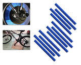 12 Pcs Cycling Bike Rim Wheel Spoke Reflective Clip Reflector