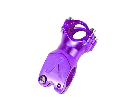 60mm Alloy Fixie MTB Single Speed Bike Handlebar Stem  - Purple