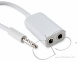 3.5mm Splitter Cable for Stereo Audio Headphone