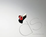 Red Crystal Headphone Jack Plug