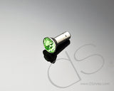 Green Crystal Headphone Jack Plug