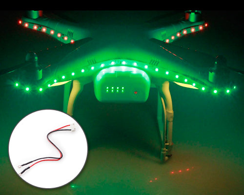 DJI Phantom Quadcopter Decoration Light Strap 81 LED Lamps Strip-Green