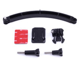 GoPro Helmet Extension Arm Kit w/Screw for Hero 1/2/3/4 Camera - Black