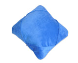 Multifunctional U-Shape Travel Pillow Tablet Holder Cushion - Blue