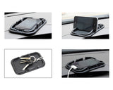 Multiple Non-Slip Mat Car Pad Holder for Mobile Phones and GPS - Black