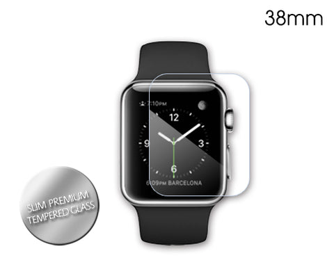 Slim Premium Tempered Glass Screen Protector for Apple Watch 38mm
