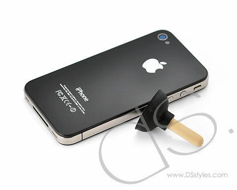 Pump Style iPhone Stand - Black