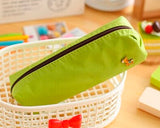 Lovely Deer Candy Color Student Pencil Bag - Green